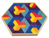 HaPe Bamboo Collection Games Mosaic (Trapecolo)