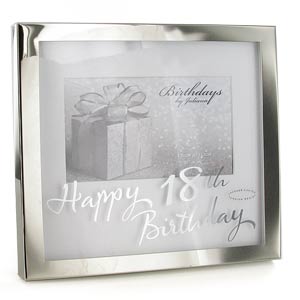 Happy 18th Birthday 6 x 4 Photo Frame