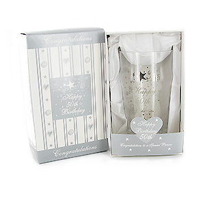 50th Birthday Pint Glass