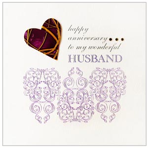 Anniversary Wonderful Husband Card