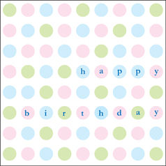 - Pastel Spots Card