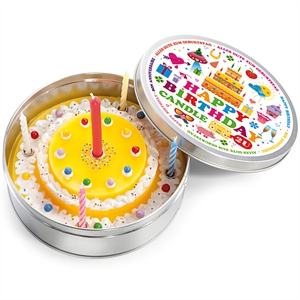 Birthday Candle in a Tin