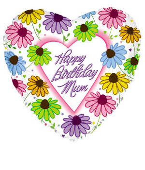 happy Birthday Mum Balloon