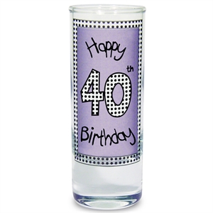 Happy Birthday Novelty Shot Glass
