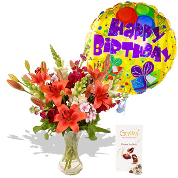 Happy Birthday To You - flowers