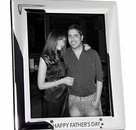 Happy Fathers Day Frame Stars