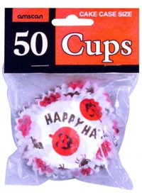 Happy Halloween Cupcake Cases (PK50)