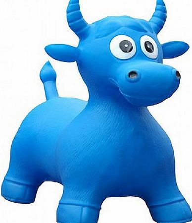Happy Hopperz Blue Bull
