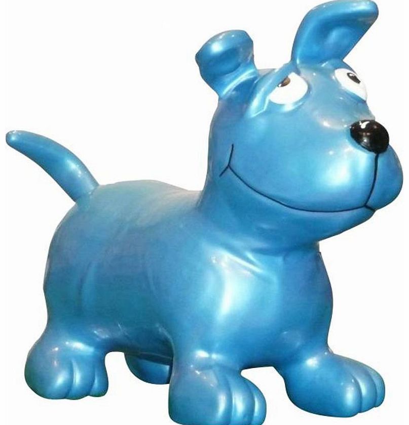 Happy Hopperz Inflatable Blue Dog 2014
