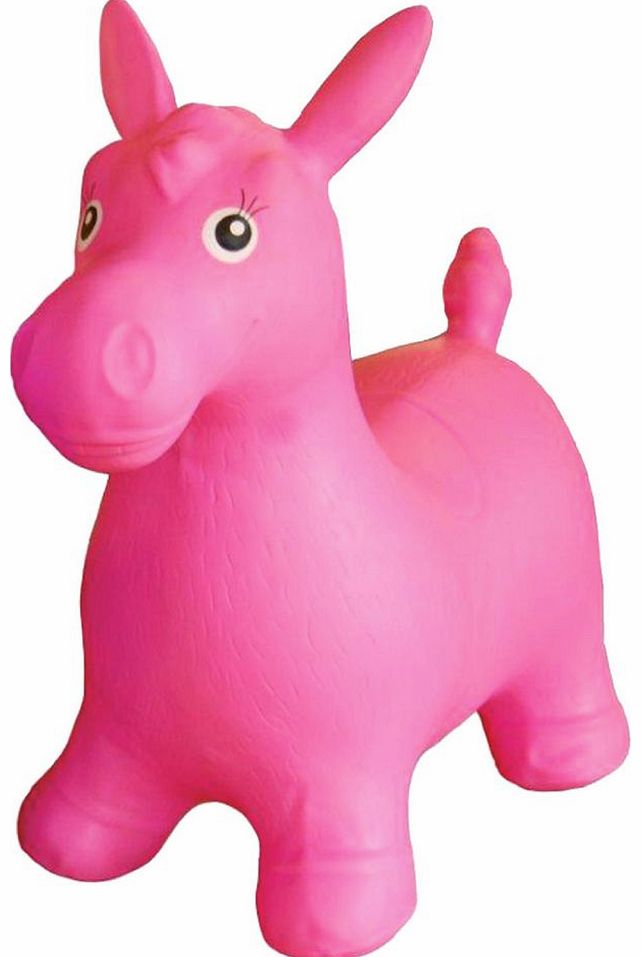 Happy Hopperz Inflatable Pink Horse 2014
