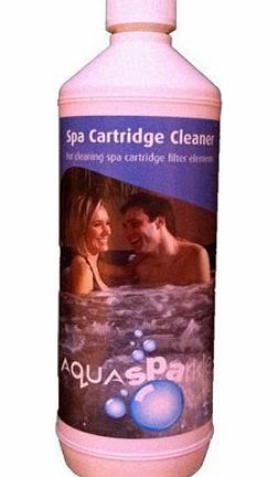 Happy Hot Tubs 1lt Concentrate Filter Cartridge Cleaner Hot Tub Pool