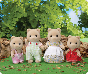 Sylvanian Families Honeybear Family