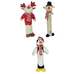 Happy Pet Christmas Penguin Buddy Dog Toy by Happy Pet
