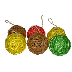 Happy Pet Christmas Willow Decorations by Happy Pet