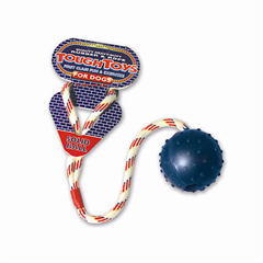 Happy Pet Large Rope Ball 2.5in Toy for Dogs by Tough Toys