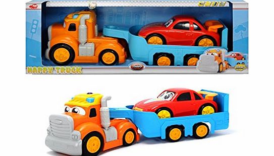 Happy Truck And Trailer