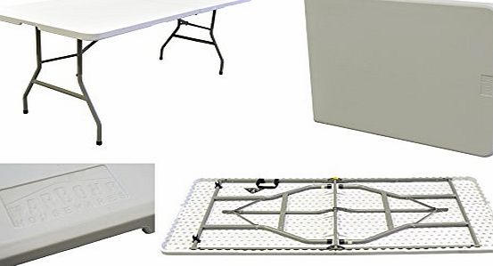 Harbour Housewares Folding, Events, Trestle Table - 180cm (6ft)