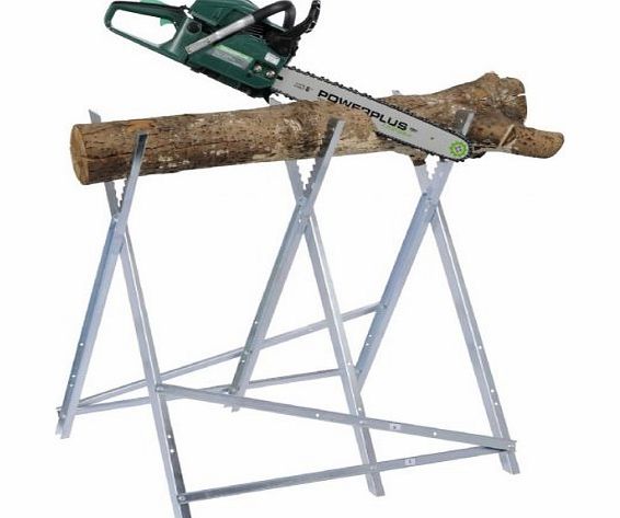 Hardcastle Galvanized Steel Log Cutting Saw Horse Stand