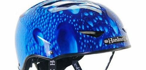 HardnutZ Helmets Blue Rain Street Cycle - Blue, 58-61cm