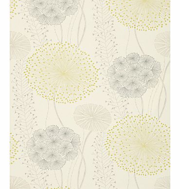 Gardenia Wallpaper, Fennel 60404