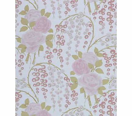 Harlequin Iola Rose Wallpaper, 75024, Dusty Pink
