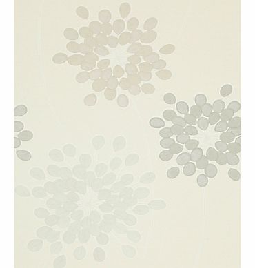 Harlequin Kerria Wallpaper, Pearl Grey 30704