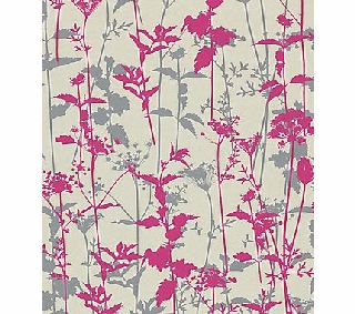 Harlequin Nettles Wallpaper, Neutral / Pink,