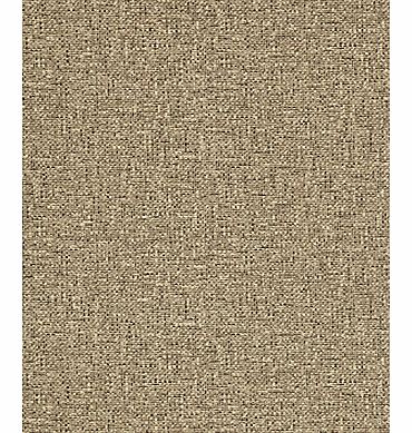 Seagrass Wallpaper, Brown/Gold 45622
