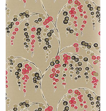 Wallpaper, Iola 75640, Gilver / Black