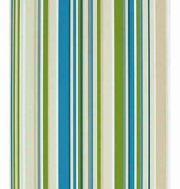 Harlequin Wallpaper, Rush 70531, Green / Blue