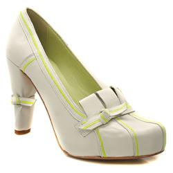 Harlot Female Nook Leather Upper Evening in White