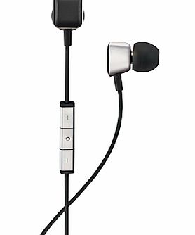 Harman Kardon AE In-Ear Headphones, Black/Silver