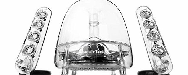 Harman Kardon Harman/Kardon Wireless Soundsticks Satellite Speakers with EU / UK Plug - Clear