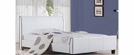 Harmony Beds Ravenna 4FT 6 Double Leather Bedstead