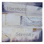 Harmony Hand Painted Canvas 51x51cm