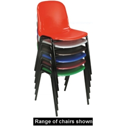 Polypropylene Chair Red
