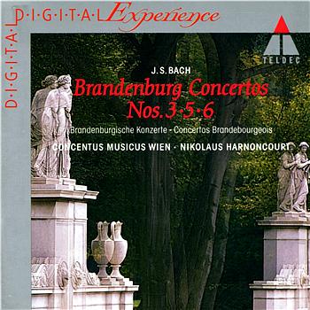Harnoncourt Bach: Brandenburg Concertos Nos. 3- 5- 6