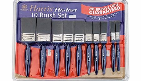 Harris  NO LOSS 10 PIECE PAINT BRUSH SET