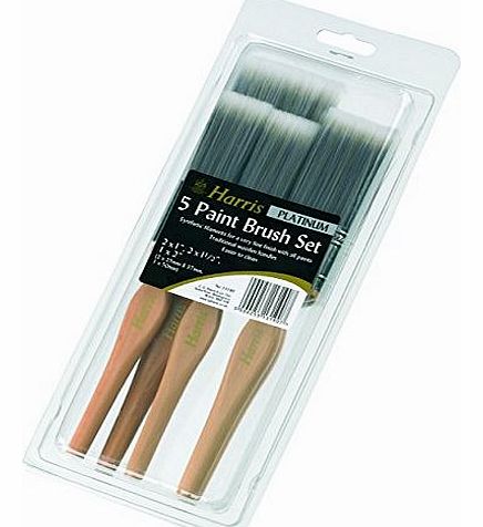 Harris LG Harris 13190 Platinum Brush Set (Pack of 5)