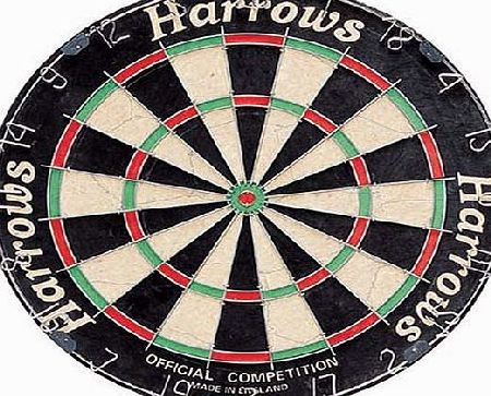 HARROWS Official Competition Bristle Dartboard