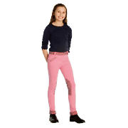 Harry Hall Childs Tees Pink Jodhpurs With Check 26