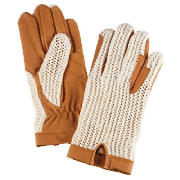 Harry Hall Crotchet Backed Gloves Large Mixed