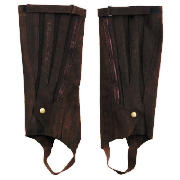 Harry Hall Ladies Suede Chaps Brown L