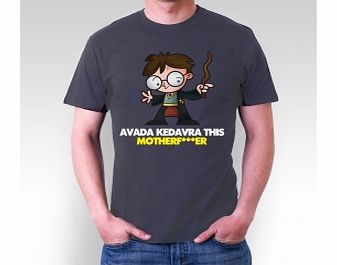 HARRY Potter Avarda Kedavra Dark Grey T-Shirt