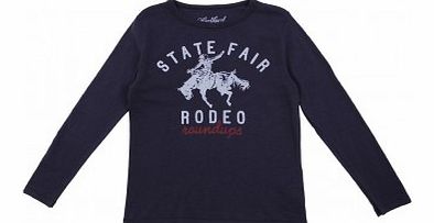 rodeo t-shirt Navy blue `2 years,4 years,6