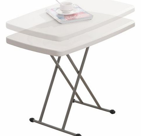 Hartleys 2.5ft Adjustable Height Folding Table - Portable 