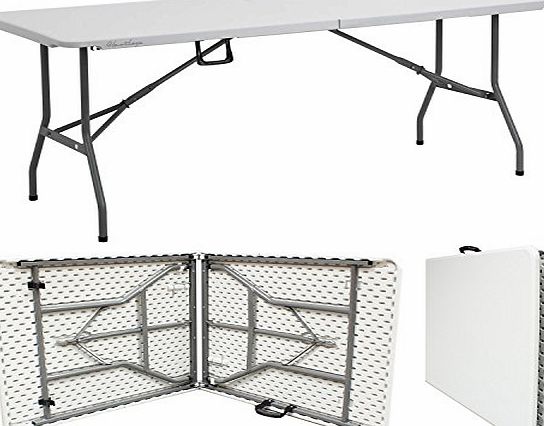 6FT Folding Table Car Boot Stall Buffet/Wedding/Garden/Street Party In/Out Door/Market/Fete/Fair Foldaway