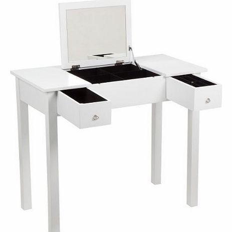 Hartleys Furniture Hartleys Bedroom Dressing Table with Folding Vanity Mirror