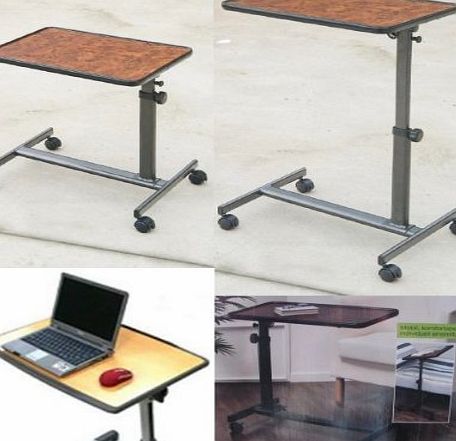 Hartleys Portable Fully Adjustable Over Bed Table