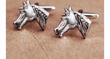 Harvey Makin Horses Head Cufflinks